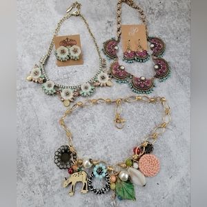 Plunder Statement Necklace Lot